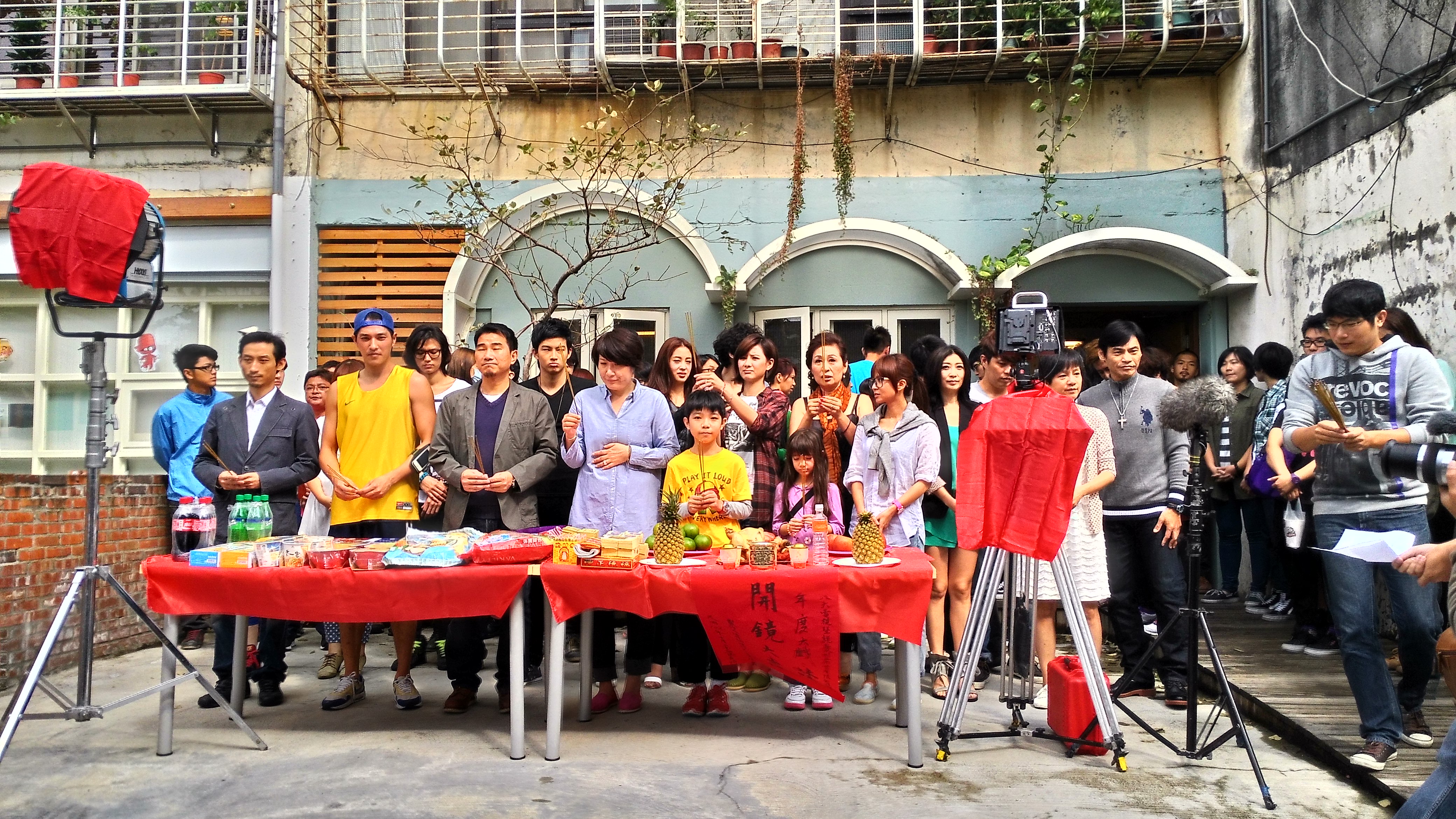 八大年度新戲《妹妹》開鏡儀式