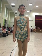 吳若瑄2016青年盃花式溜冰比賽Ella competed in a figure skate competition on June 18th, 2016