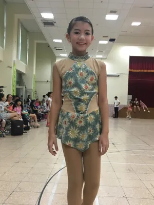 吳若瑄2016青年盃花式溜冰比賽Ella competed in a figure skate competition on June 18th, 2016