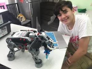 Owen's the Lego Mindstorms EV3 elephant