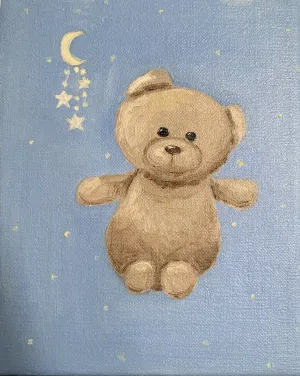 0F / 油彩 / 1800元  購買請洽 jenny@albin.net  ＊本次義賣所得將捐給關愛之家婦幼部及作為ELLA的溜冰訓練基金。