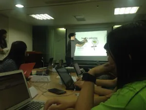 John and the flower - discussing CSS Component Design討論CSS Component Design