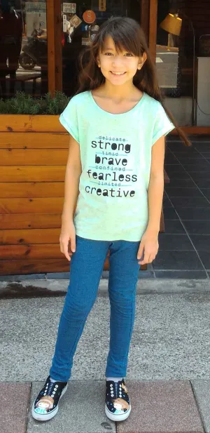 Ella吳若瑄 GapKidsXED 穿搭 Creative