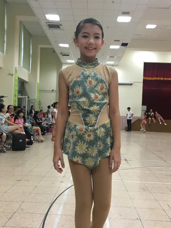 吳若瑄2016青年盃花式溜冰比賽Ella competed in a figure skate competition on June 18th, 2016