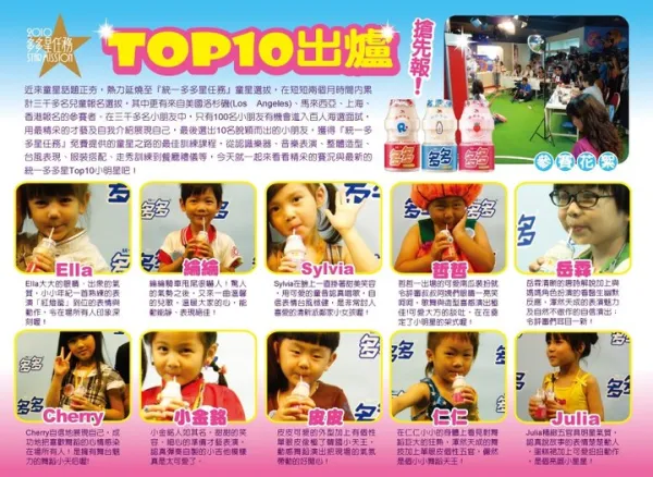 統一多多星 Top 10 - Ella