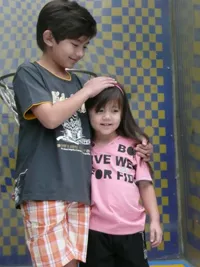 歐文(Owen), 吳文瑄和Ella(吳若瑄）的Fido Dido 平面廣告