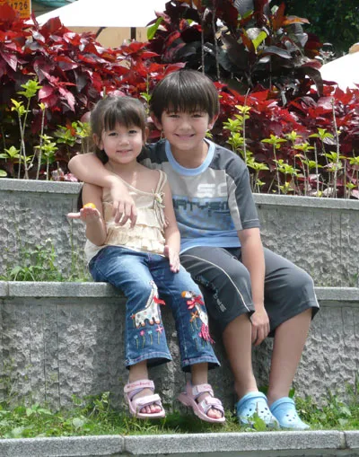 Owen和Ella在碧潭