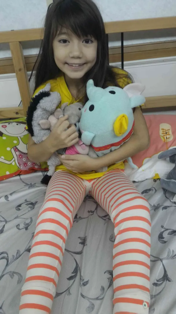 Ella吳若瑄 GapKidsXED 穿搭 內搭褲